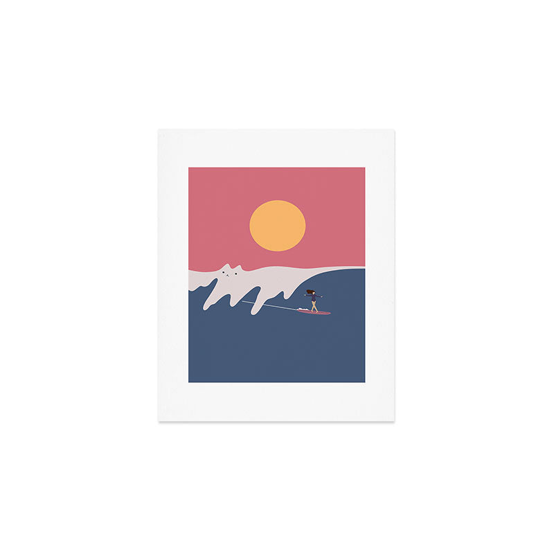 Cat Landscape 91 Art Print Gallery Image 1