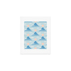 Cat Mountain Cloud pattern 1 Art Print Gallery Image 1