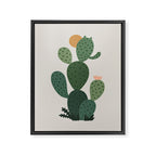 Cat Plants: Cat-tus Framed Canvas Print Gallery Image 6