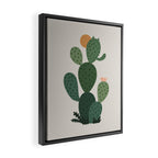 Cat Plants: Cat-tus Framed Canvas Print Gallery Image 2
