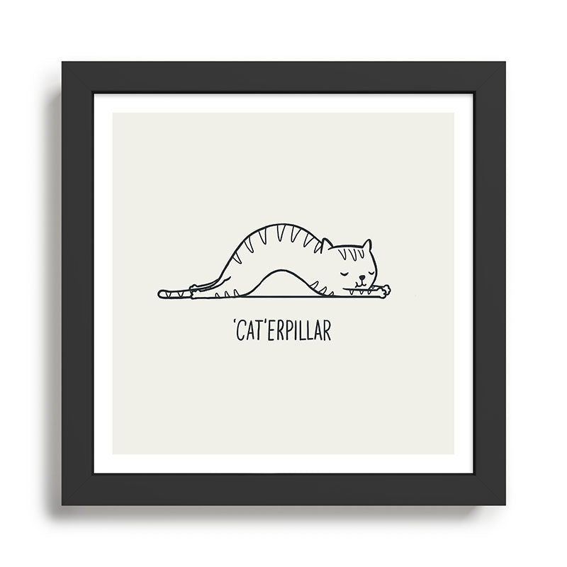 Cat-erpillar Framed Art Print Gallery Image 1