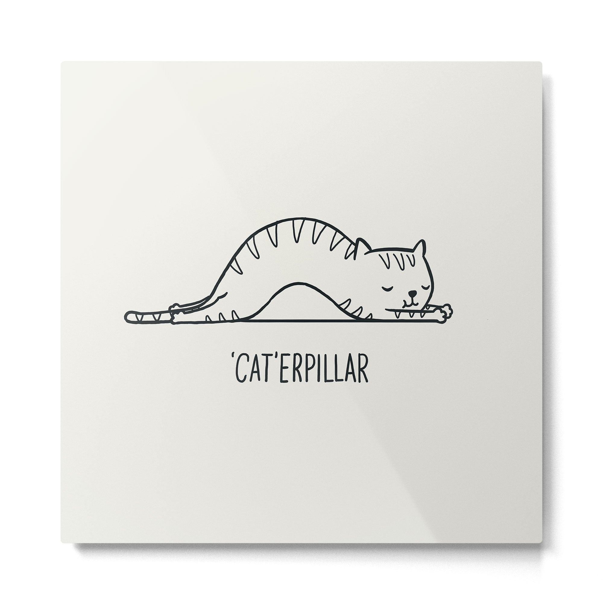 Cat-erpillar Metal Print Gallery Image 2