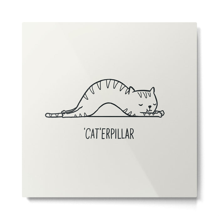 Cat-erpillar Metal Print Gallery Image 1