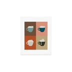 Catpuccino 2x2 Art Print Gallery Image 1