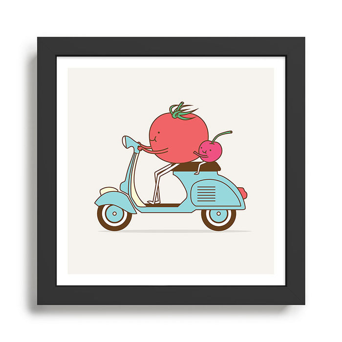 Cherry Tomato Framed Art Print Gallery Image 1