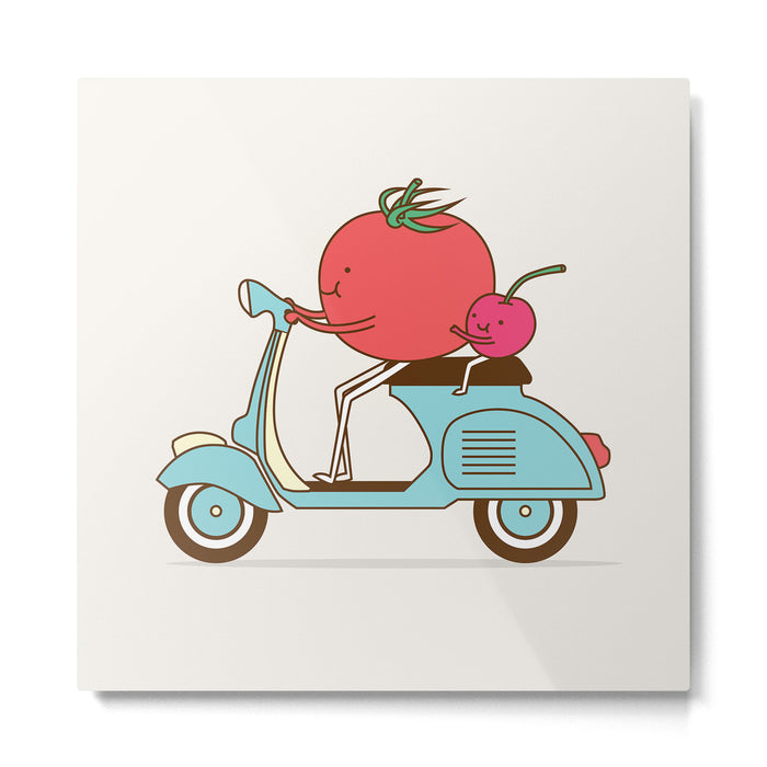 Cherry Tomato Metal Print Gallery Image 1
