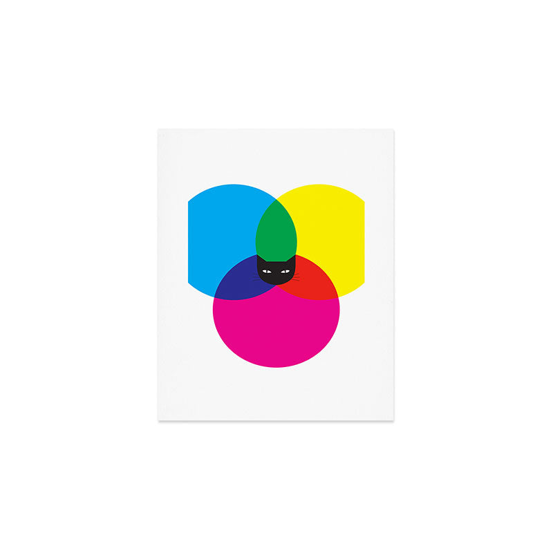 CMYKAT Art Print Gallery Image 1