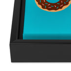 Coffee and Donuts Framed Canvas Print Gallery Image 3