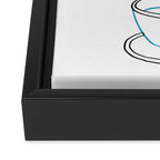 COFFEE Framed Canvas Print Gallery Image 3