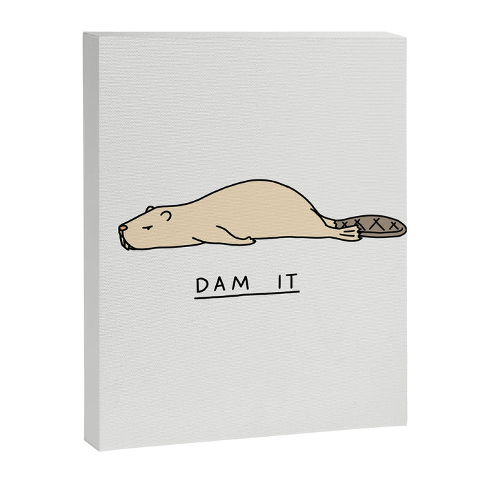 Dam it Canvas Print Gallery Image 1