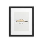 Dam it Framed Art Print Gallery Image 5
