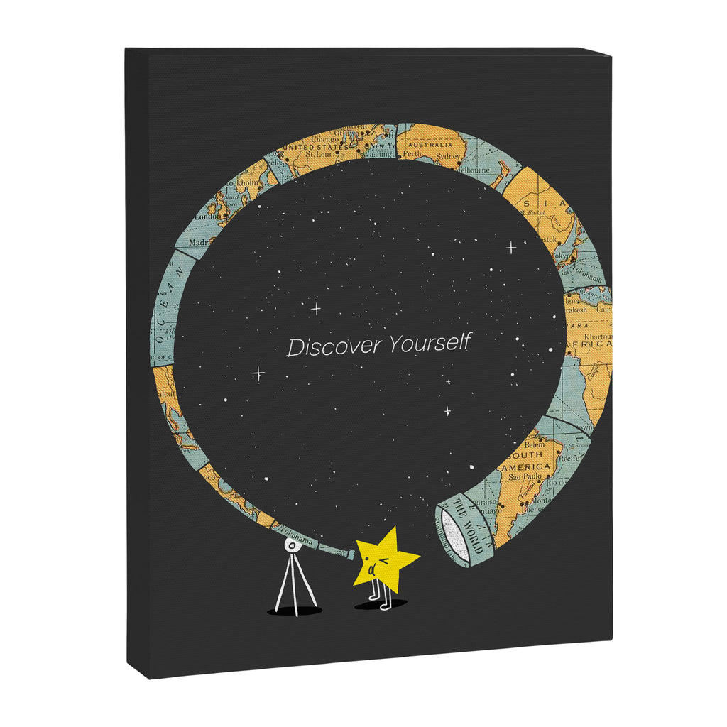 Discover yourself Canvas Print Gallery Image 8