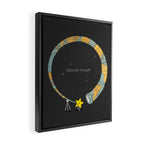 Discover yourself Framed Canvas Print Gallery Image 2