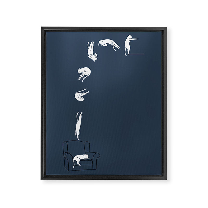 Dive into Dream Framed Canvas Print Gallery Image 6