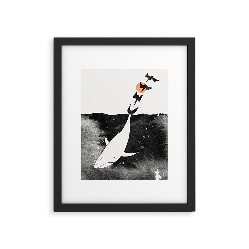 Dive into Happiness Framed Art Print Gallery Image 6
