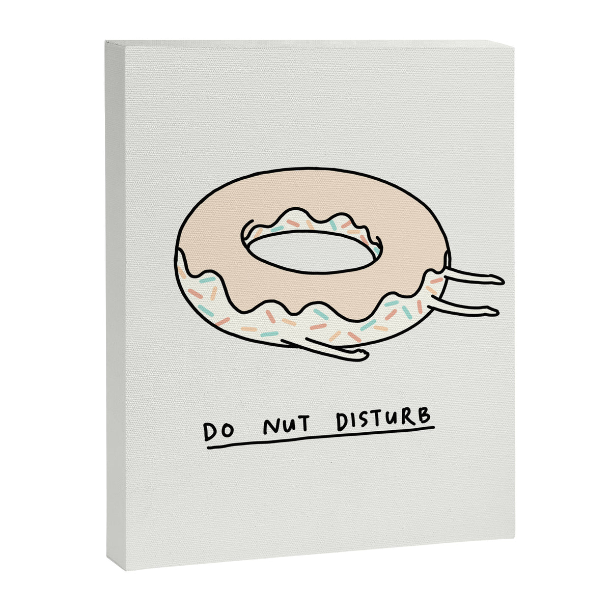 Donut Disturb Canvas Print Gallery Image 6