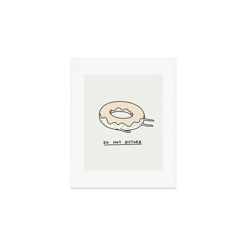 Donut Disturb Art Print Gallery Image 1