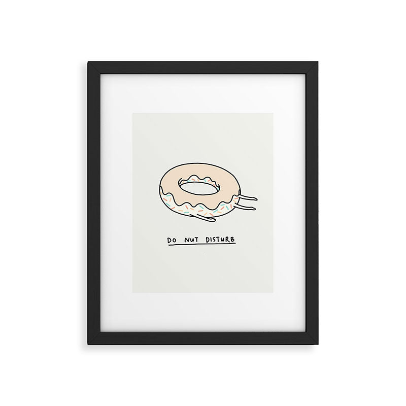Donut Disturb Framed Art Print Gallery Image 5