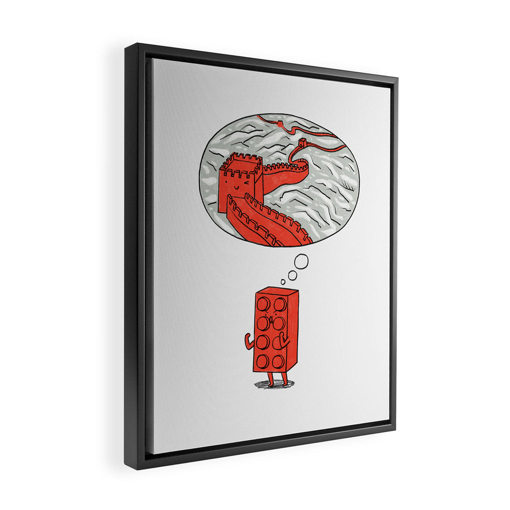 Dream Big Framed Canvas Print Gallery Image 2