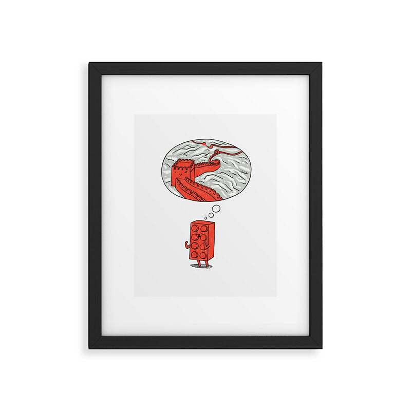 Dream Big Framed Art Print Gallery Image 6
