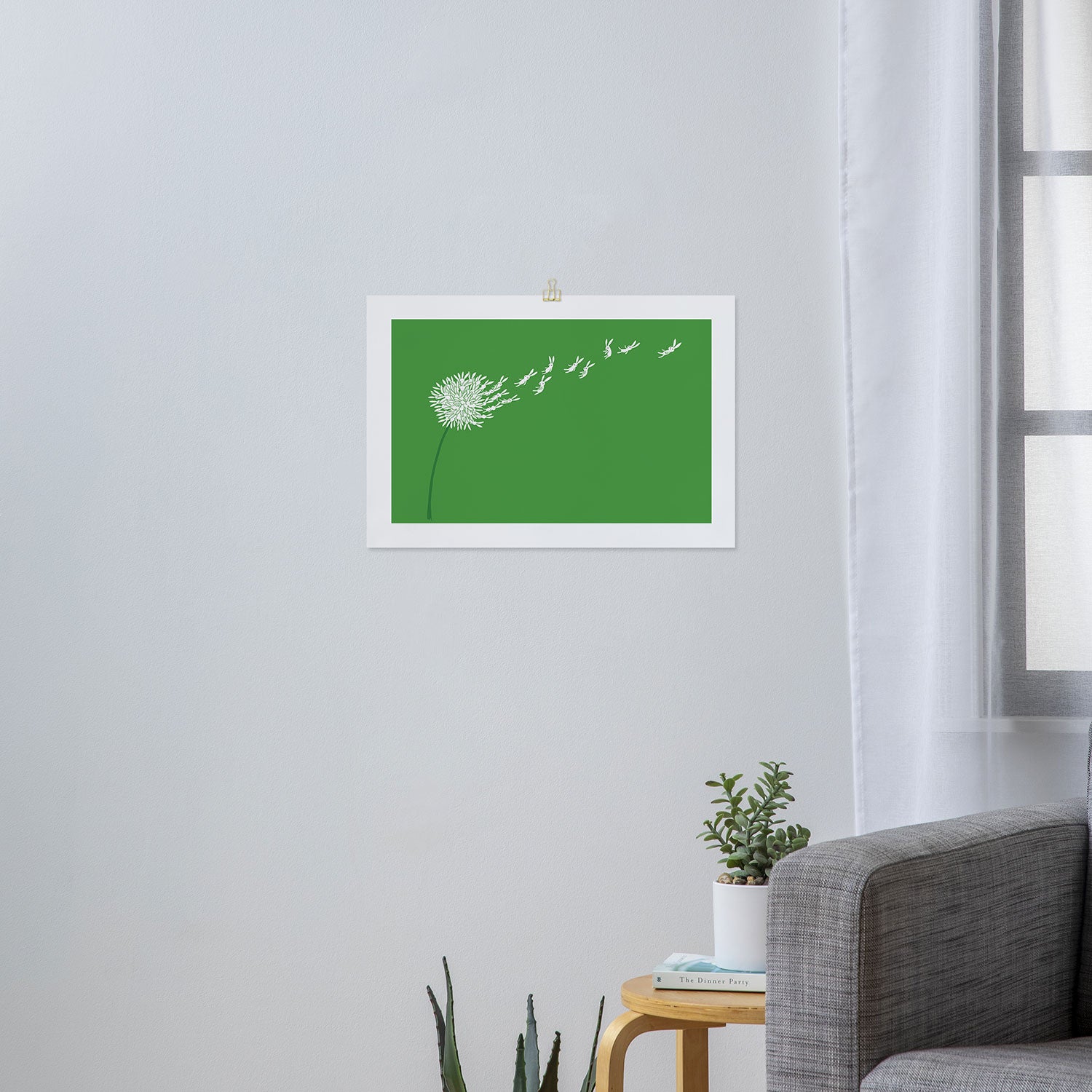 Escape from the dandeLION Art Print Gallery Image 3
