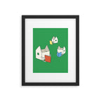 Every house has it's own story Framed Art Print Gallery Image 5