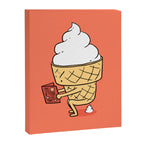 Everyone Poops by ilovedoodle Canvas Print Gallery Image 6