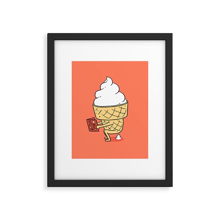 Everyone Poops by ilovedoodle Framed Art Print Gallery Image 1