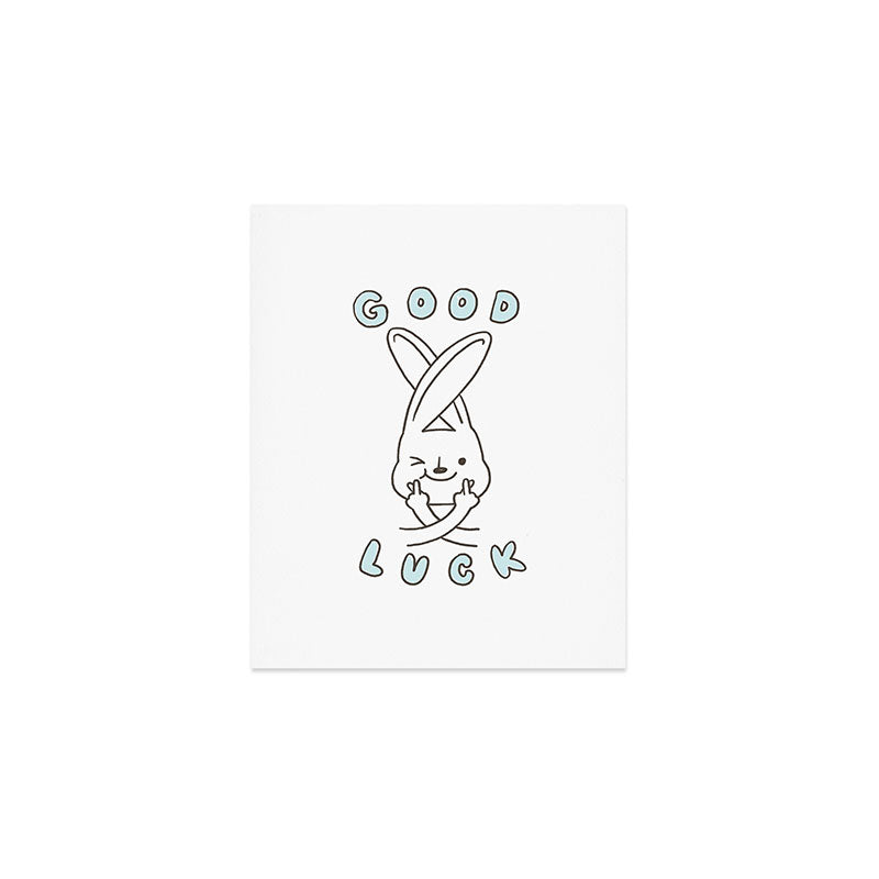 Finger Crossed, Good Luck Art Print Gallery Image 1