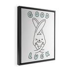 Finger Crossed, Good Luck Framed Canvas Print Gallery Image 2