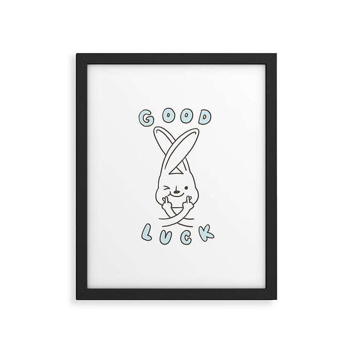 Finger Crossed, Good Luck Framed Art Print Gallery Image 1