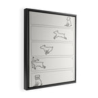From Dog To Pug Framed Canvas Print Gallery Image 2