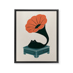 Grameowphone Framed Canvas Print Gallery Image 6