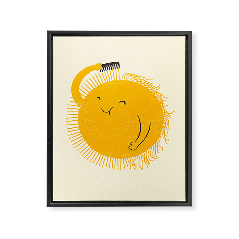 Here comes the sun Framed Canvas Print Gallery Image 3