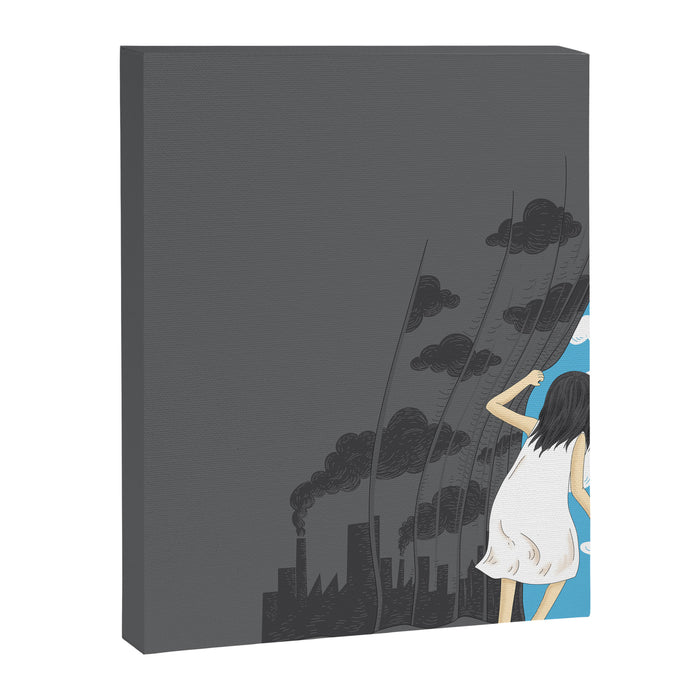 Hey Mr. Blue Sky Canvas Print Gallery Image 1