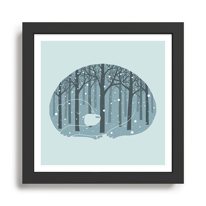 Hibearnation Framed Art Print Gallery Image 1