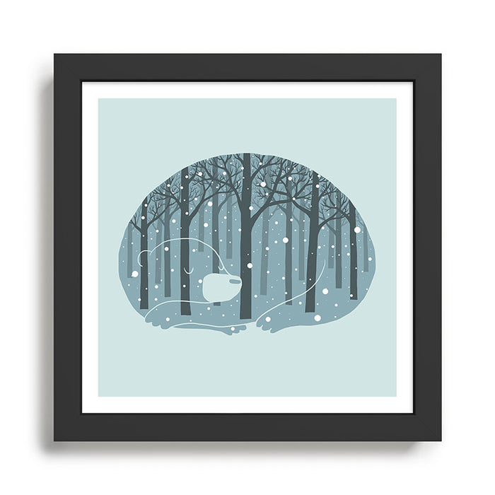 Hibearnation Framed Art Print Gallery Image 1