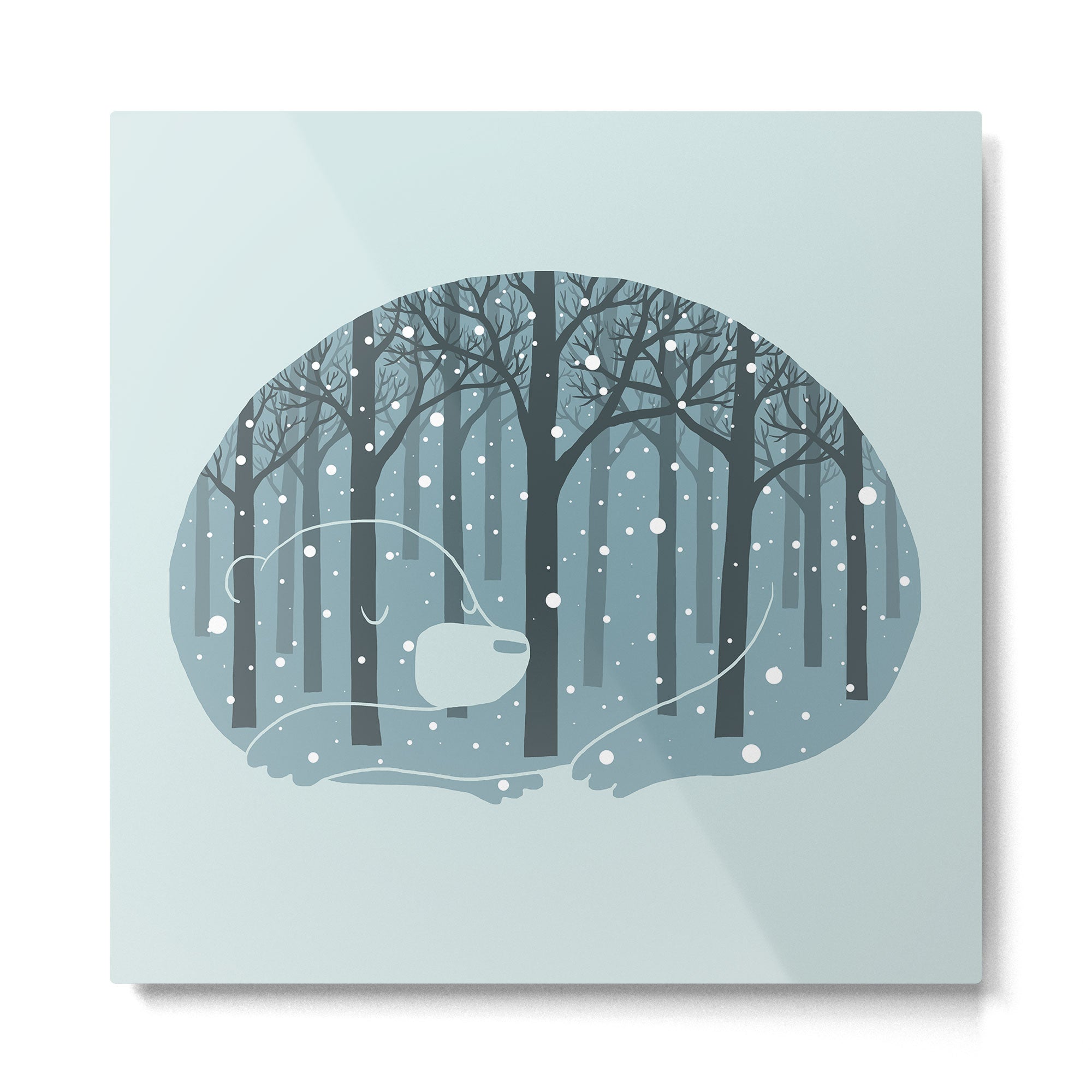 Hibearnation Metal Print Gallery Image 2