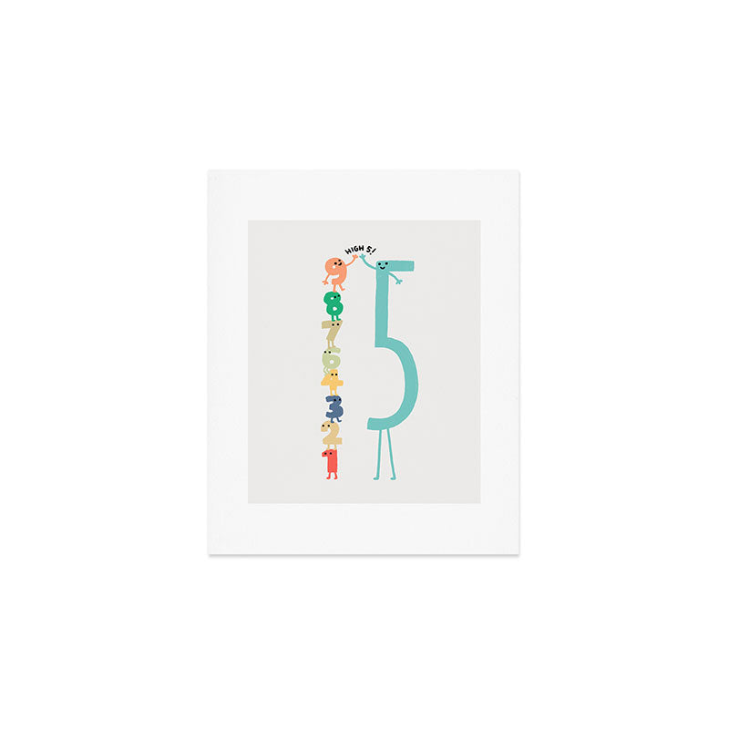 High 5! Art Print Gallery Image 1