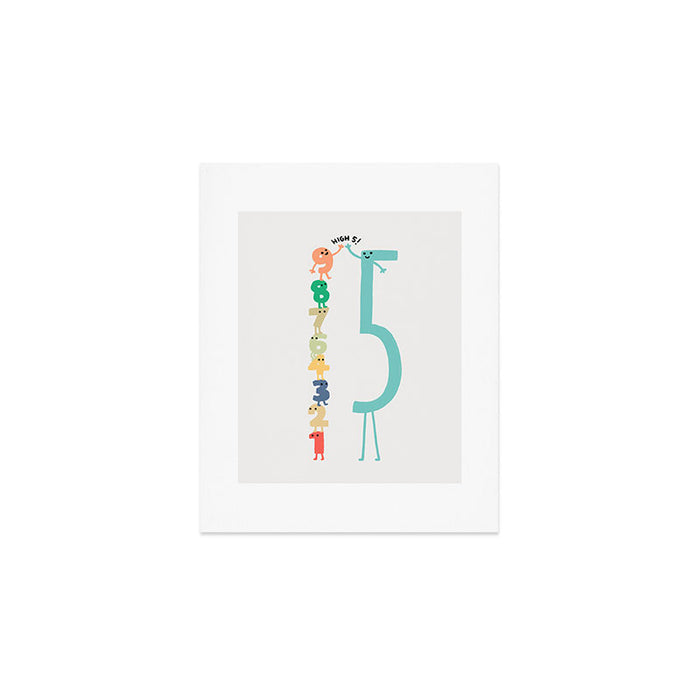High 5! Art Print Gallery Image 1