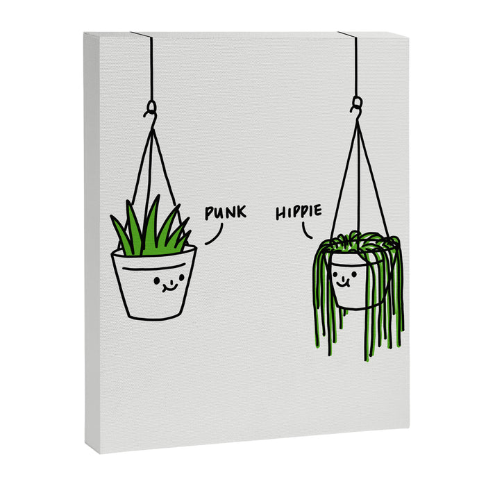 Hippie and Punk plants Canvas Print Gallery Image 1