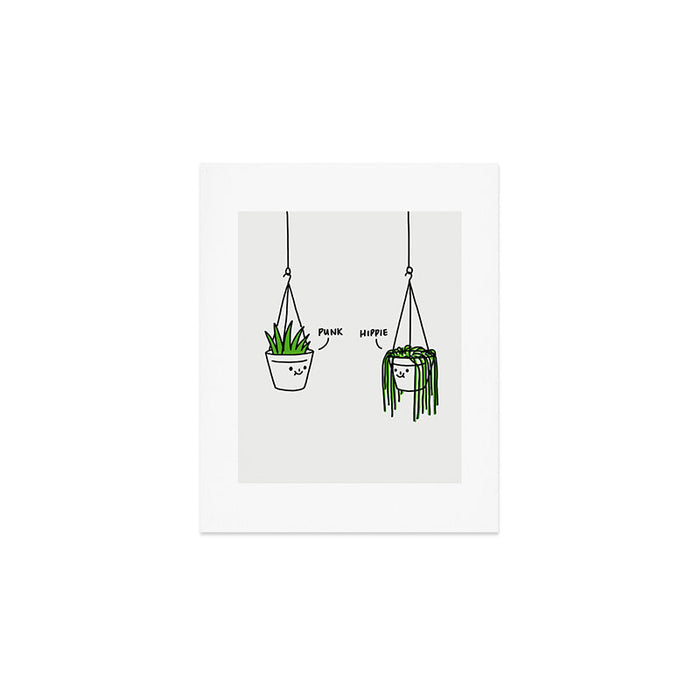 Hippie and Punk plants Art Print Gallery Image 1