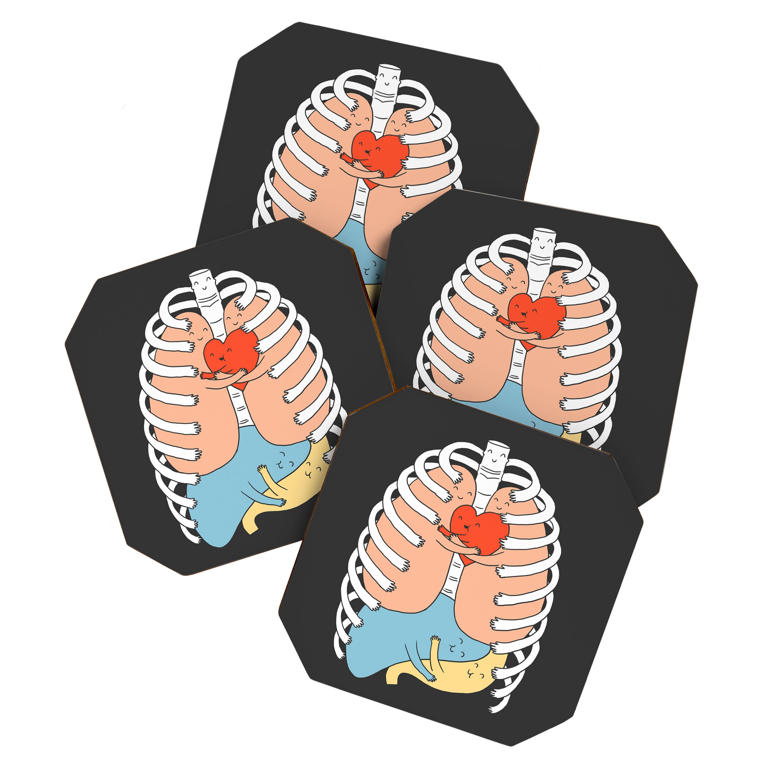 Hugs Keep Us Alive 2 Coaster Gallery Image 1