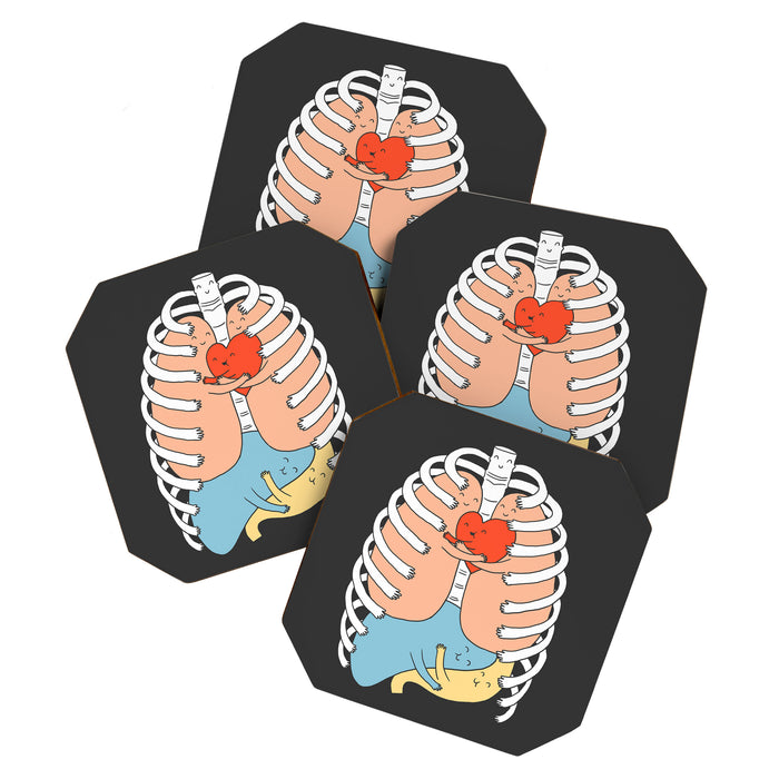 Hugs Keep Us Alive 2 Coaster Gallery Image 1
