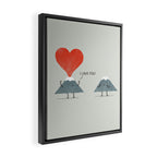 I Lava You Framed Canvas Print Gallery Image 2