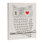 I Love Uuuuuuuu Canvas Print Gallery Image 6
