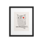 I Love Uuuuuuuu Framed Art Print Gallery Image 5