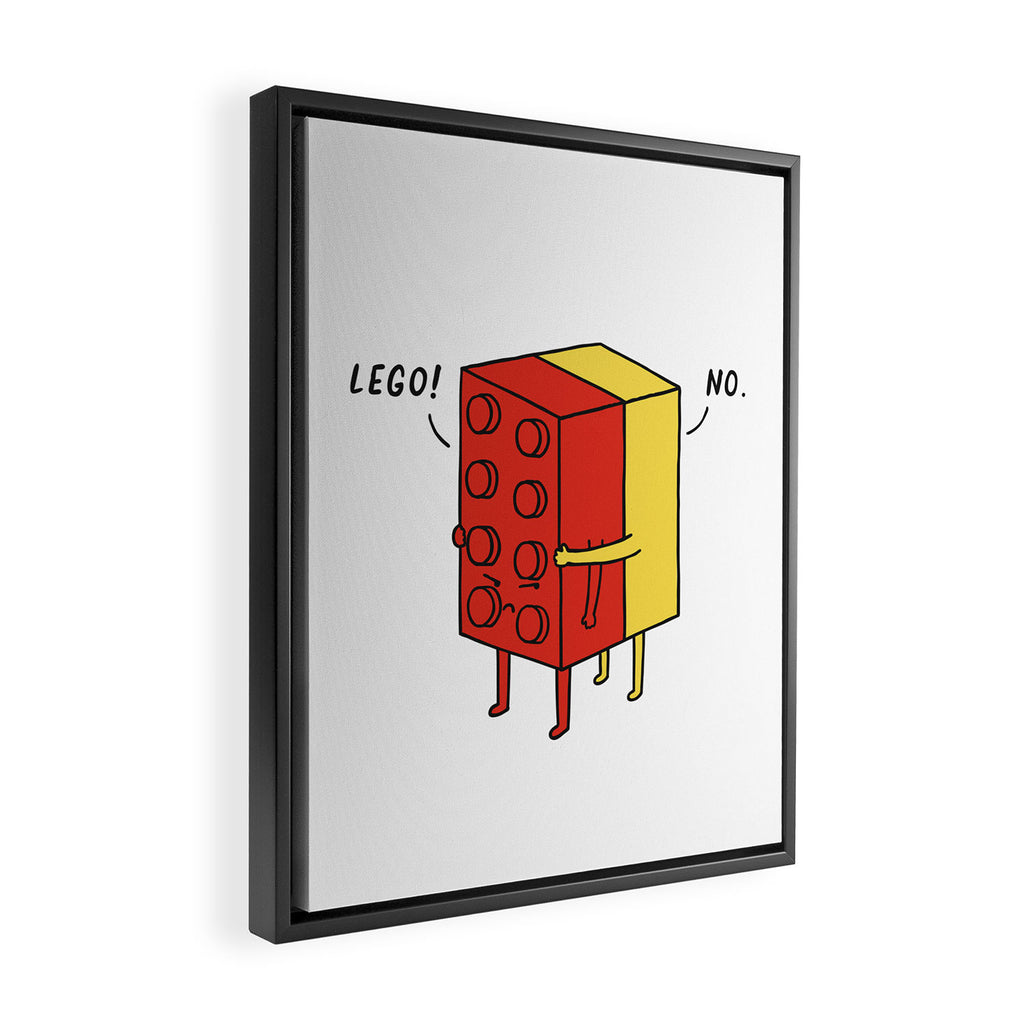 I'll Never Le Go Framed Canvas Print Gallery Image 2
