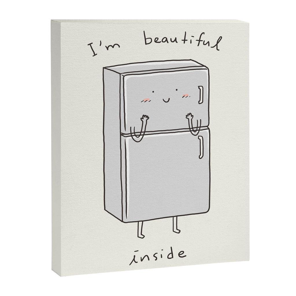 I'm Beautiful Inside Canvas Print Gallery Image 6