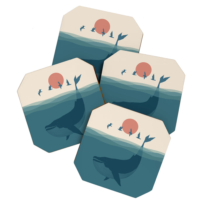 I'm like a bird - Whale Coaster Gallery Image 1